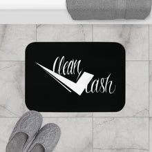 Load image into Gallery viewer, Check Clean Cash Chic Bathroom Bath Mat, Clean &amp; Classy Decor for Home, Luxe Floor Rug, Ideal Gift for Housewarming, Modern Style