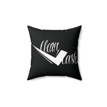 Load image into Gallery viewer, Check Clean cash Legit Trappers Stylish Spun Polyester Square Pillow, Clean Cash Decor, Modern Home Accent, Unique Gift for Entrepreneurs, Cozy Sofa Cushions, Trendy [...]