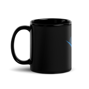 Check clean cash Black Glossy Mug