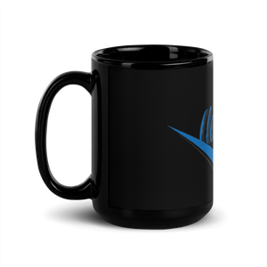 Check clean cash Black Glossy Mug