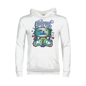 Legit Trappers check clean cash Kids Hoodie