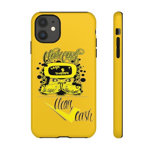Legit Trappers Check Clean Cash i-phone Copy of Tough Cases