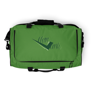 Check Clean cash Duffle bag
