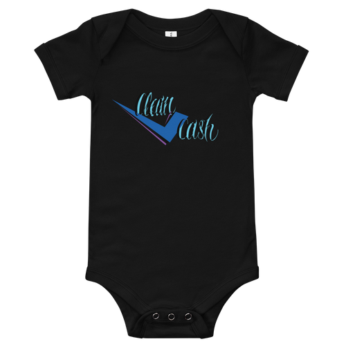 Check Clean Cash Legit Trappers Go Legit Stay Legit baby one piece
