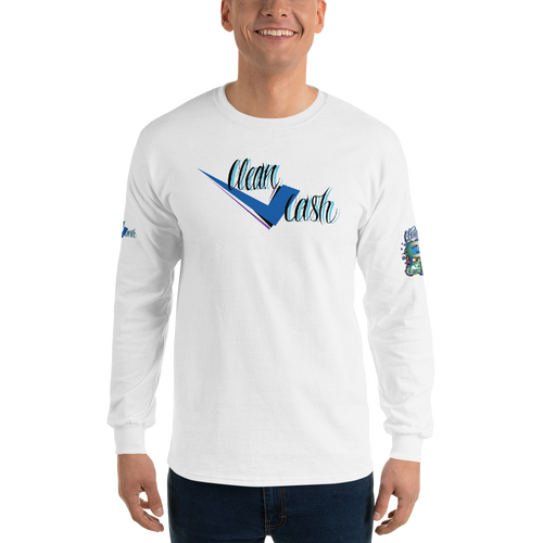 Check Clean Cash Legit Trappers Long Sleeve T-Shirt