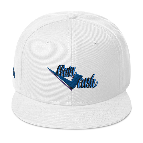 Check Clean Cash snap back hat. This hat is phenomenal real talk