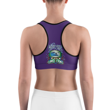 Load image into Gallery viewer, Check Clean Cash Legit Trappers Sports bra