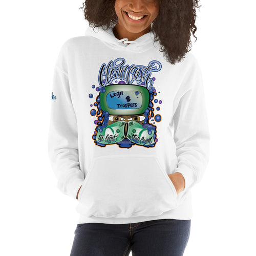 Legit Trappers Check Clean Cash Go Legit Stay Legit Women's Hood Sweater