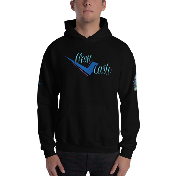 Check Clean Cash Legit Trappers Hooded Sweatshirt